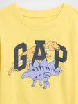 Gap Erkek Bebek Grafik Baskılı Tshirt Sarı