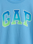 Gap Erkek Çocuk Kısa Kol Logo Tshirt Açık Mavi