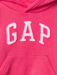 Gap Kız Bebek Logo Kapüşonlu Sweatshirt Pembe