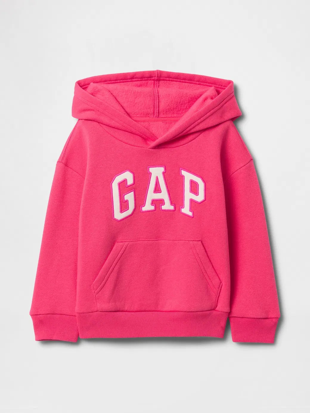 Gap Kız Bebek Logo Kapüşonlu Sweatshirt Pembe