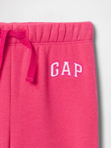 Gap Kız Bebek Logo  Pull-On Jogger Eşofman Altı Pembe