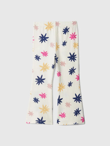 Gap Kız Bebek Stretch Jersey Flare Tayt Kırık Beyaz