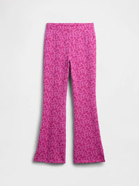 Gap Kız Çocuk Flare Legging Tayt Pembe