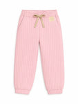 Miela Kids Kapitone Bebek Takımı Şeker Pembesi Teddy Bear Heart