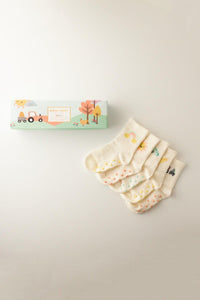 Katia & Bony Bebek Çiftlik Temalı 5'li Kutulu Soket Çorap