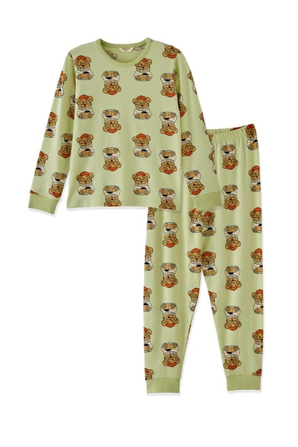 Katia & Bony Çocuk Pijama Takımı Teddy Desen