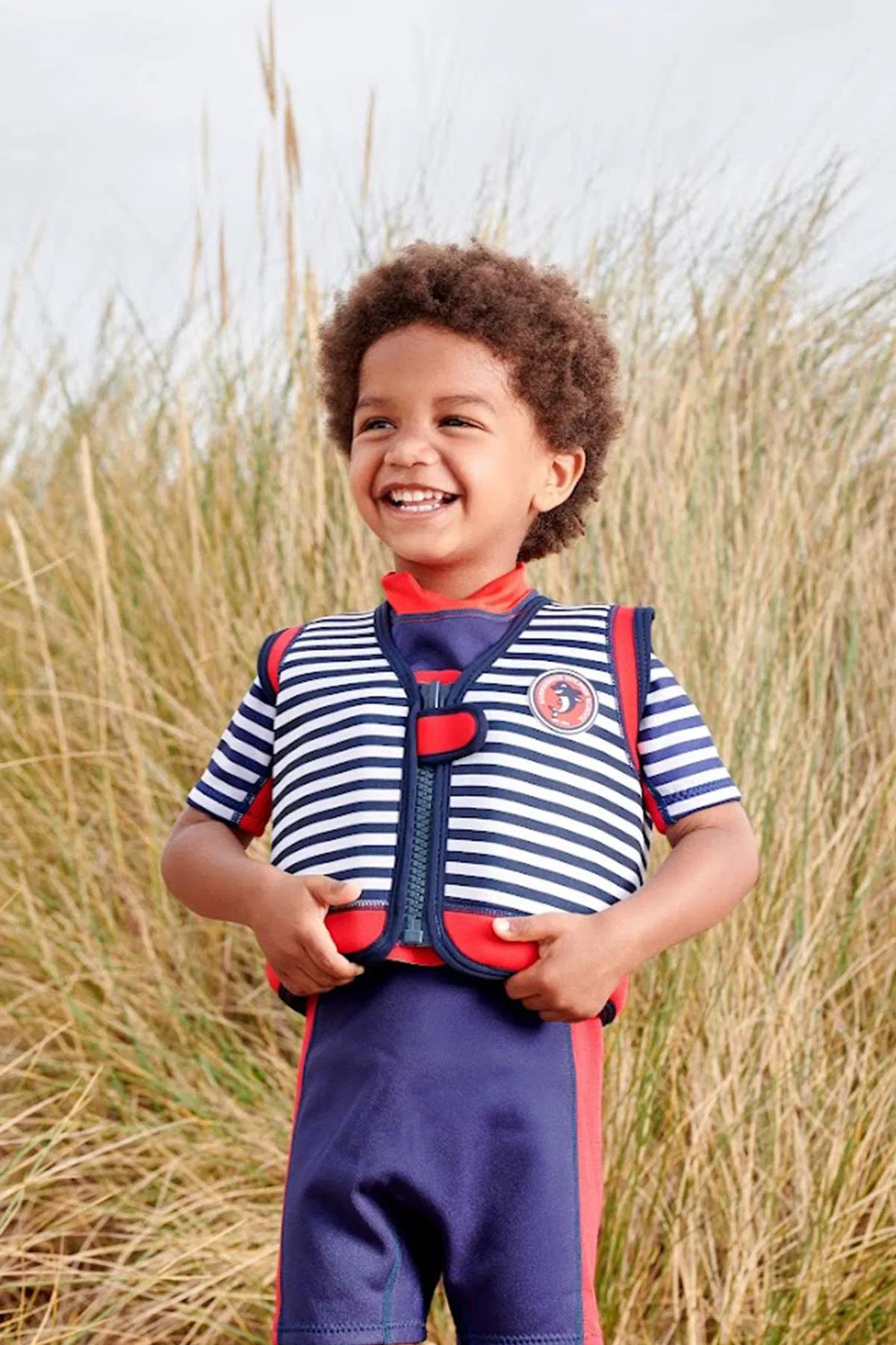 Konfidence Yüzme Yeleği Navy Stripe