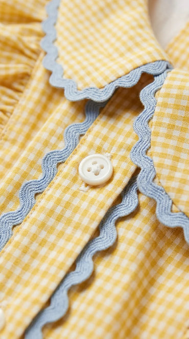Le Petit Mico Elbise Lemon Breeze