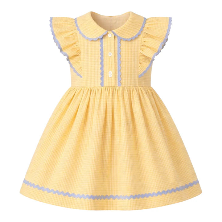 Le Petit Mico Elbise Lemon Breeze