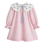 Le Petit Mico Jolie Bow Blue Elbise