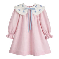 Le Petit Mico Jolie Bow Blue Elbise