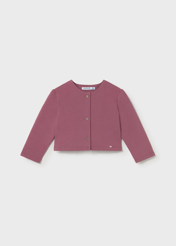 Mayoral Kız Bebek Bluz Ceket Etek Üçlü Set Gülkurusu