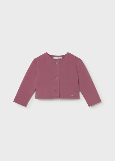 Mayoral Kız Bebek Bluz Ceket Etek Üçlü Set Gülkurusu