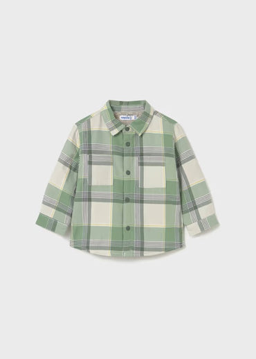 Mayoral Erkek Bebek Ekose Gömlek Astarlı Yeşil