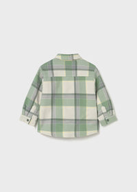 Mayoral Erkek Bebek Ekose Gömlek Astarlı Yeşil