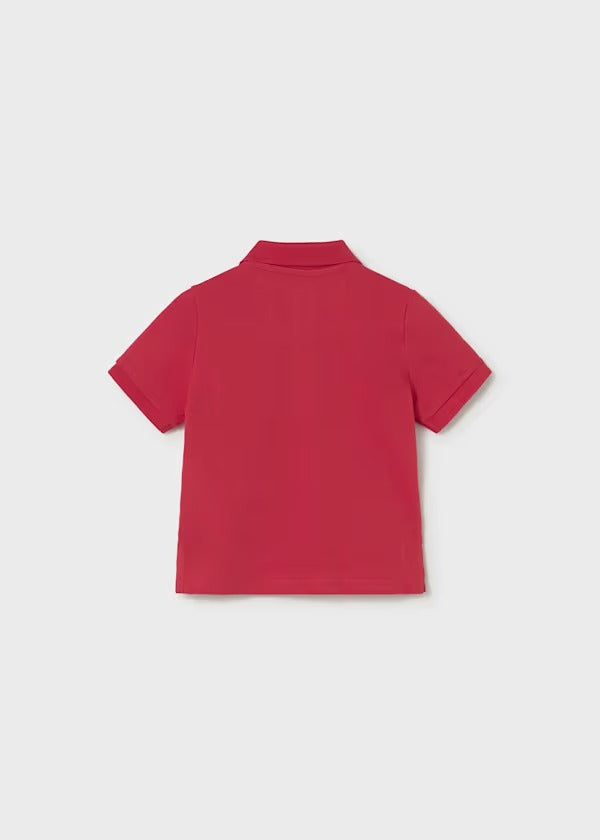 Mayoral Erkek Bebek Polo Yaka Tshirt Bordo