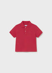 Mayoral Erkek Bebek Polo Yaka Tshirt Bordo