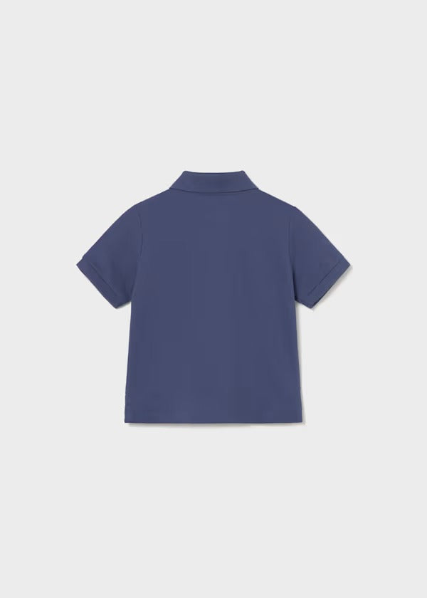 Mayoral Erkek Bebek Polo Yaka Tshirt Mavi