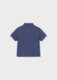 Mayoral Erkek Bebek Polo Yaka Tshirt Mavi