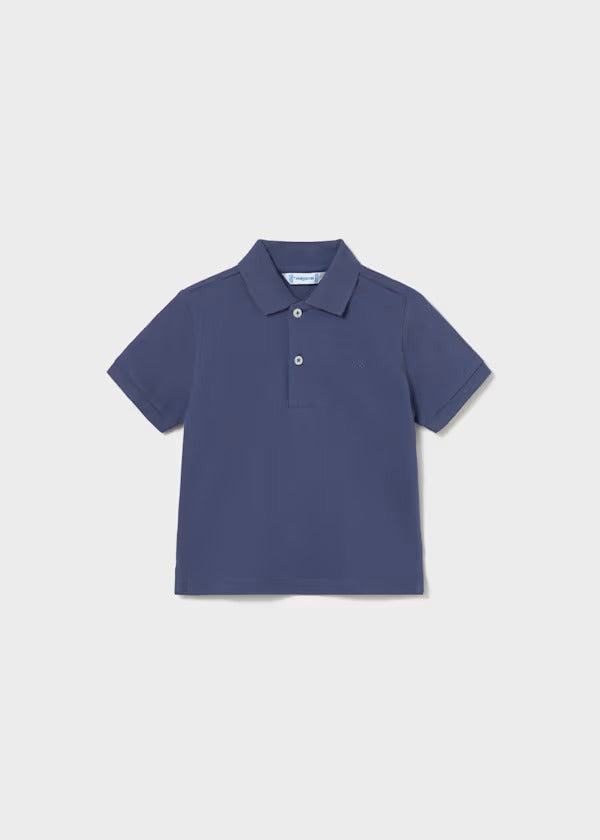 Mayoral Erkek Bebek Polo Yaka Tshirt Mavi