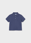 Mayoral Erkek Bebek Polo Yaka Tshirt Mavi
