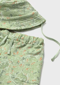 Mayoral Erkek Bebek Şapkalı Takım Mint