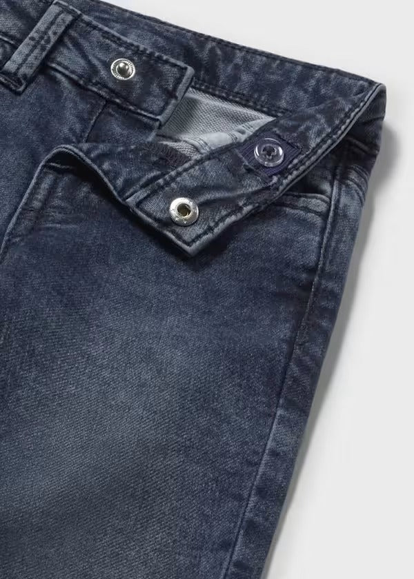 Mayoral Erkek Bebek Slimfit Kot Pantolon Mavi Siyah