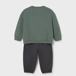 Mayoral Erkek Bebek Sweatshirt Eşofman İkili Set Yeşil