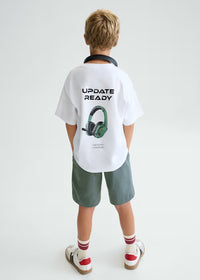 Mayoral Erkek Çocuk Kısa Kol Şort Takım Haki