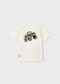 Mayoral Erkek Çocuk Kısa Kol Tshirt Beyaz