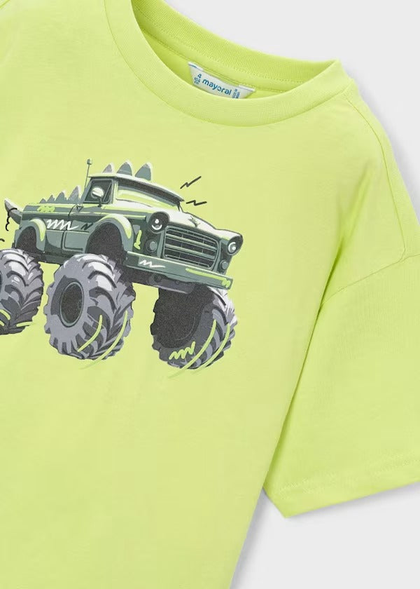 Mayoral Erkek Çocuk Kısa Kol Tshirt Yeşil