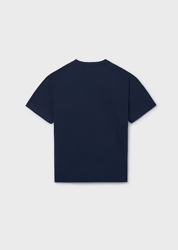 Mayoral Erkek Çocuk Kısa Kol Tshirt Baskılı Lacivert