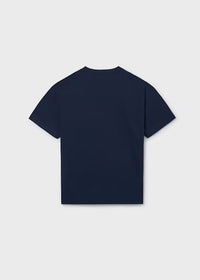Mayoral Erkek Çocuk Kısa Kol Tshirt Baskılı Lacivert