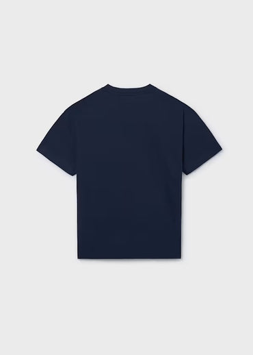 Mayoral Erkek Çocuk Kısa Kol Tshirt Baskılı Lacivert