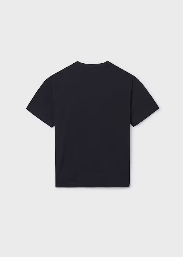 Mayoral Erkek Çocuk Kısa Kol Tshirt Baskılı Siyah