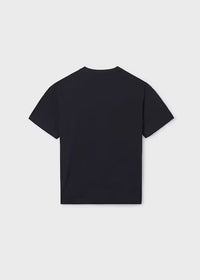 Mayoral Erkek Çocuk Kısa Kol Tshirt Baskılı Siyah