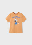 Mayoral Erkek Çocuk Kısa Kol Tshirt Açık Turuncu