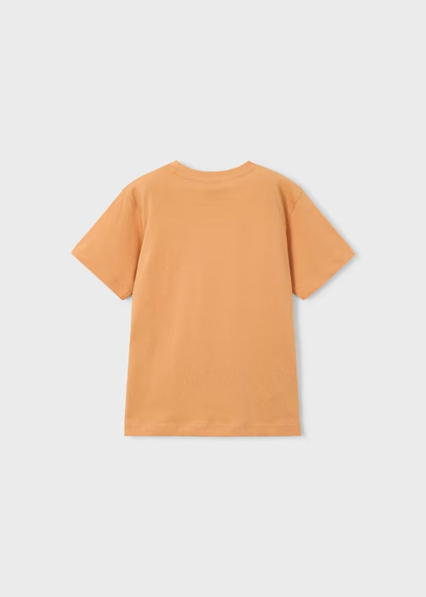 Mayoral Erkek Çocuk Kısa Kol Tshirt Açık Turuncu