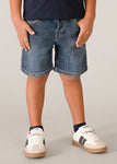 Mayoral Erkek Çocuk Kot Şort Cepli Mavi