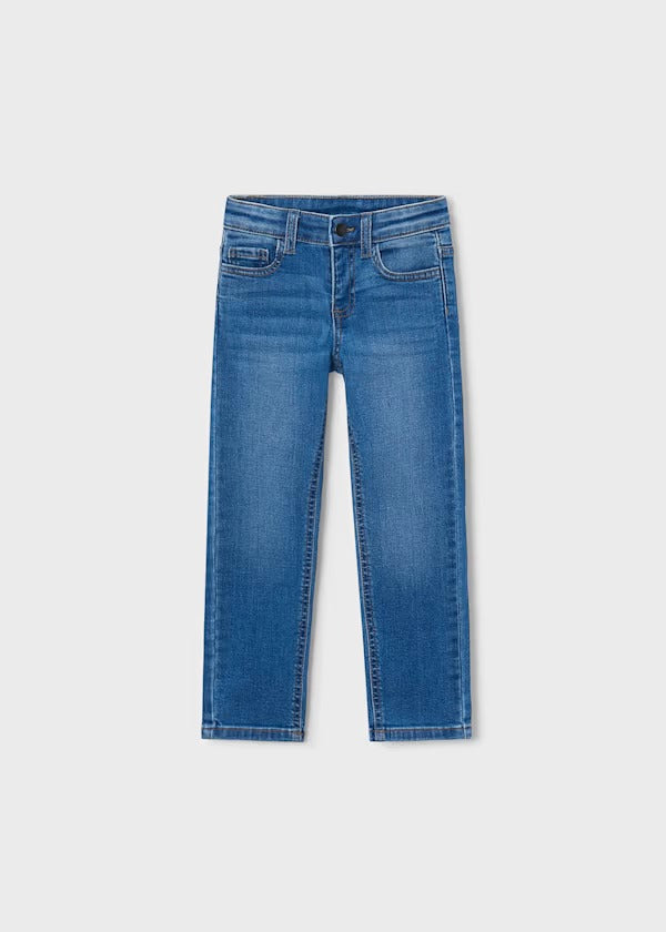Mayoral Erkek Çocuk Slim Fit Kot Pantolon Mavi