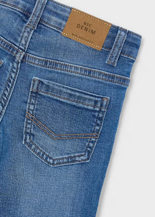 Mayoral Erkek Çocuk Slim Fit Kot Pantolon Mavi