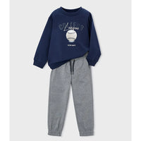 Mayoral Erkek Çocuk Sweatshirt Eşofman Set Lacivert