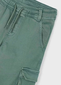 Mayoral Erkek Çocuk Yumuşak Kargo Pantolon Yeşil