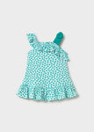 Mayoral Kız Bebek Elbise Fırfırlı Mint