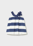 Mayoral Kız Bebek Elbise Kolsuz Lacivert