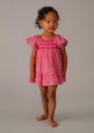 Mayoral Kız Bebek Elbise Volanlı Pembe