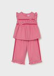 Mayoral Kız Bebek Kolsuz Takım Pembe