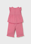 Mayoral Kız Bebek Kolsuz Takım Pembe