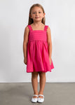 Mayoral Kız Çocuk Saten Elbise Pembe
