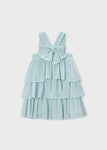 Mayoral Kız Çocuk Şifon Elbise Mint